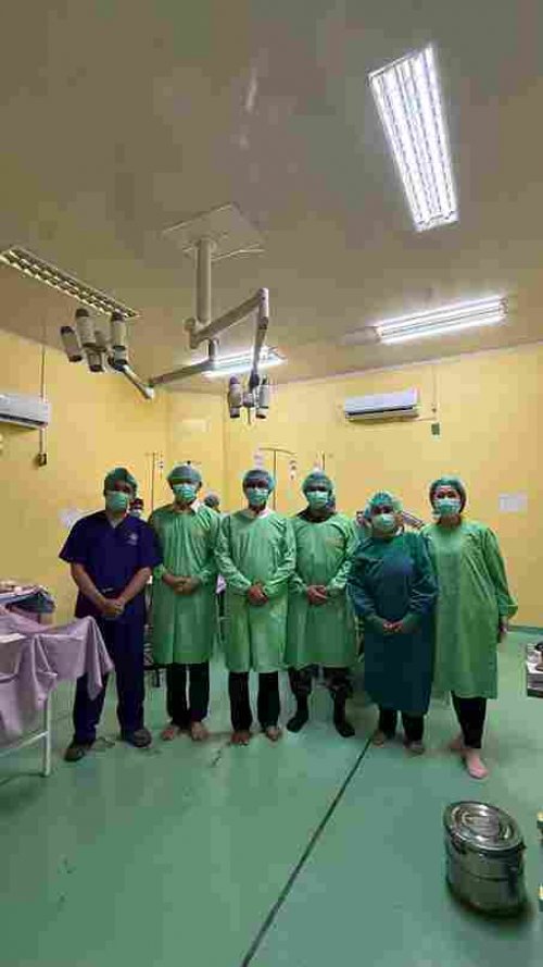 Wabup Rohil Buka Bakti Sosial Operasi Katarak Gratis untuk Ratusan Warga